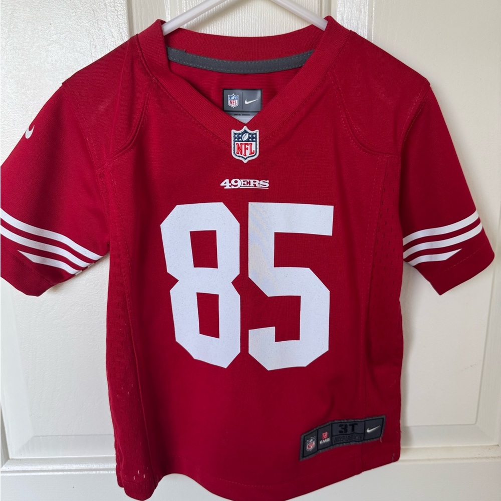 Nike 49ers kids jersey. Size 3T